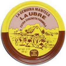 MANTECA LA UBRE CAN / LATA 3oz / exp 2/27