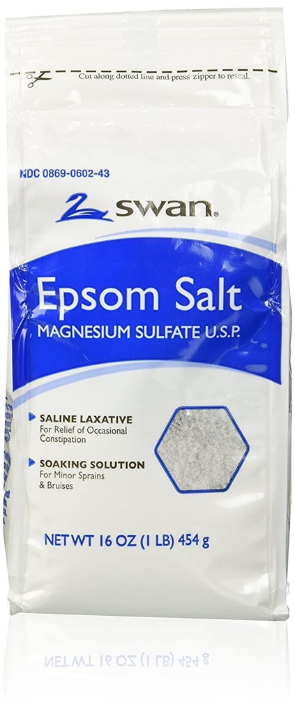 SWAN EPSOM SALT 1 LB /12