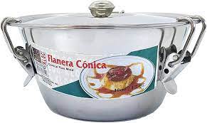 KLOC FLANERA CONICAL FLAN MOLD  S/S 18CM /24