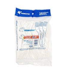 TERMOPAC PLASTIC FORK 25ct /40