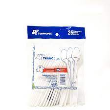 TERMOPAC PLASTIC SPOON 25pk /40