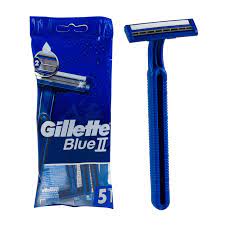 GILLETTE BLUE II DISP. RAZOR 5PK /24