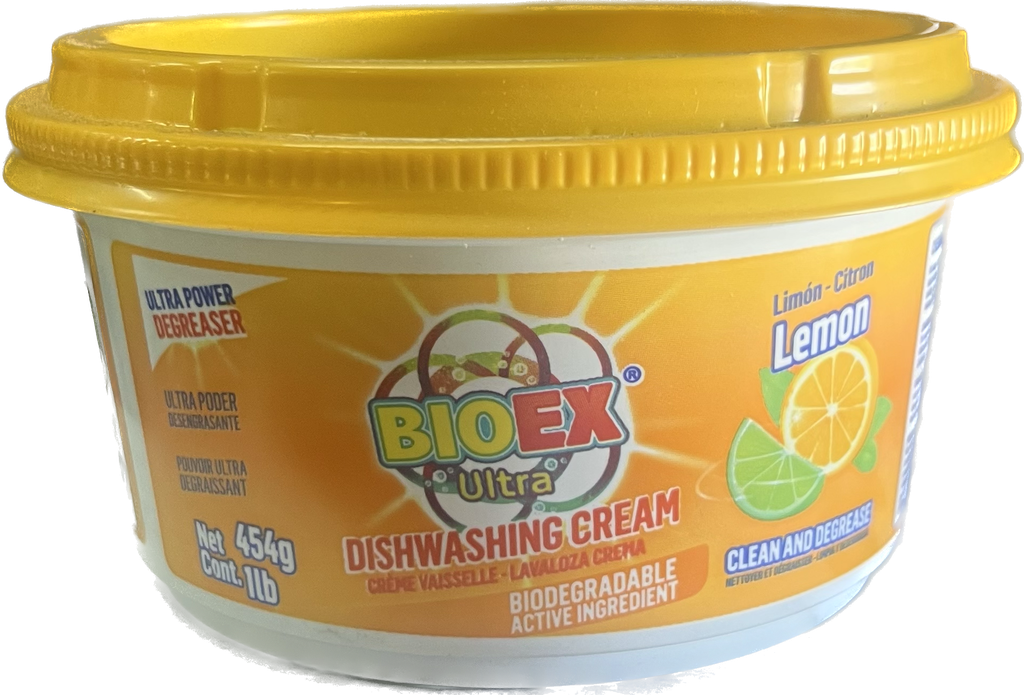 BIO EX Dishwashing Cream / Pasta Lemon 454gm /24