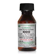 GERMA IODO BLANCO / WHITE IODINE 1oz /72 exp. 2/27