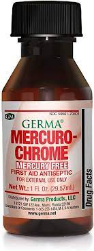 MERCUROCHROME RED 1oz /72 exp. 4/27