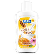 LUCKY BUBBLE BATH MILK & HONEY 20oz /12