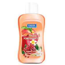 LUCKY BUBBLE BATH Pomegranate & Peach 20oz /12