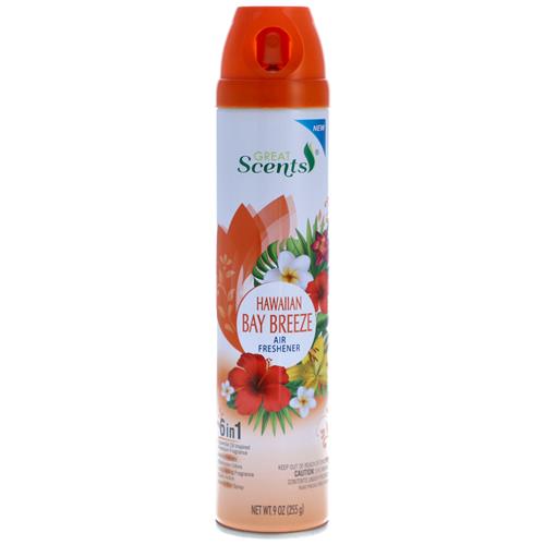 GREAT SCENTS AIR FRESH HAWAIIAN BREEZE 9oz /12