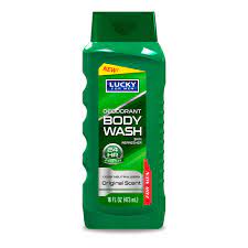 LUCKY BODY WASH DEODORANT FRESH MEN 16oz /12