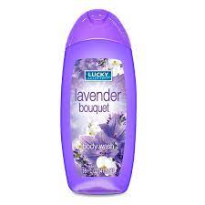 LUCKY BODY WASH LAVENDER BOUQUET 13oz /12