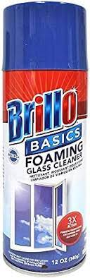 BRILLO BASICS FOAMING GLASS CLEANER12oz/12