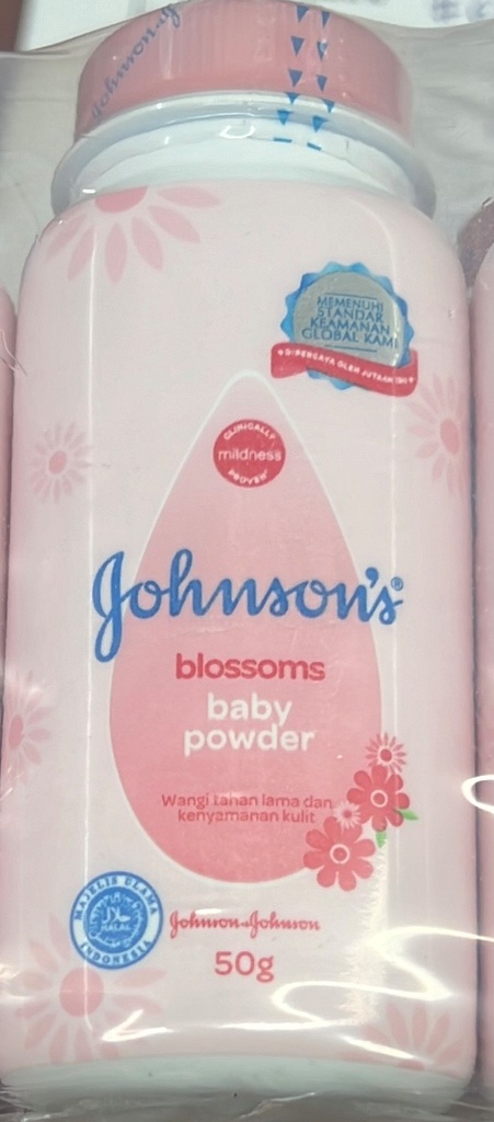 J & J BABY POWDER BLOSSOM 50g /12