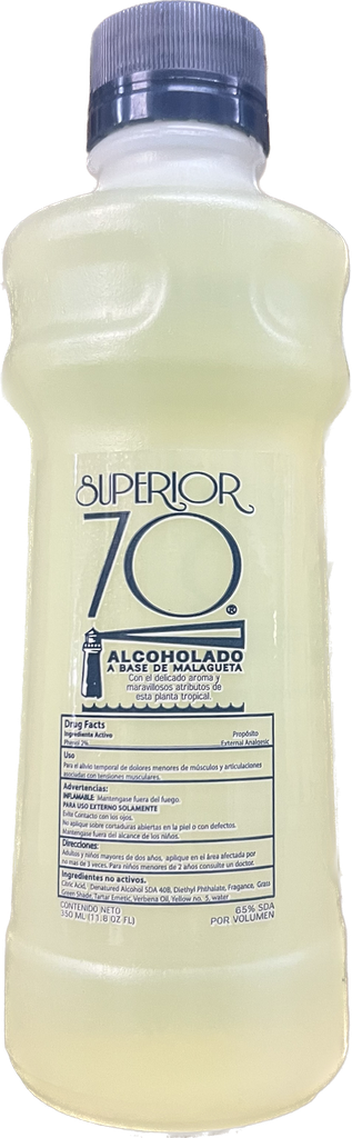 ALCOHOLADO SUPERIOR 70 -11.8oz /24