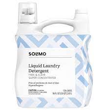 SOLIMO LIQUID LAUNDRY FREE & CLEAR 96oz