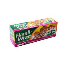 HANDI-WRAP 60ct SNACK BAGS /12