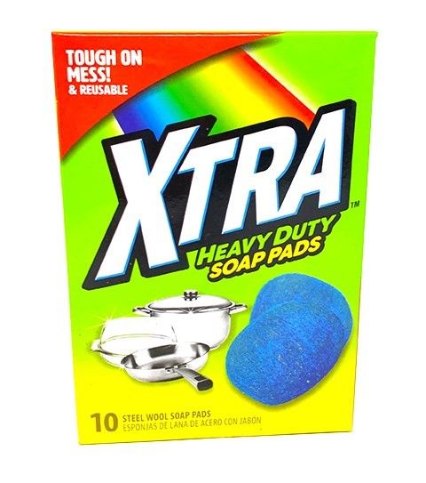 XTRA SOAP PADS HEAVY DUTY 10PK /24