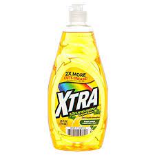 XTRA DISHWASHING FRESH LEMON 25oz/8