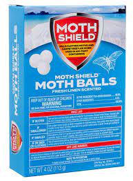 MOTH BALLS FRESH LINEN SCENT 4oz /24