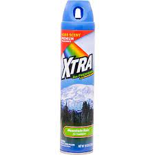 XTRA  AIR FRESHENER MOUNTAIN RAIN 10oz /12