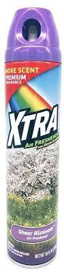 XTRA  AIR FRESHENER SHEER BLOSSOM 10oz /12