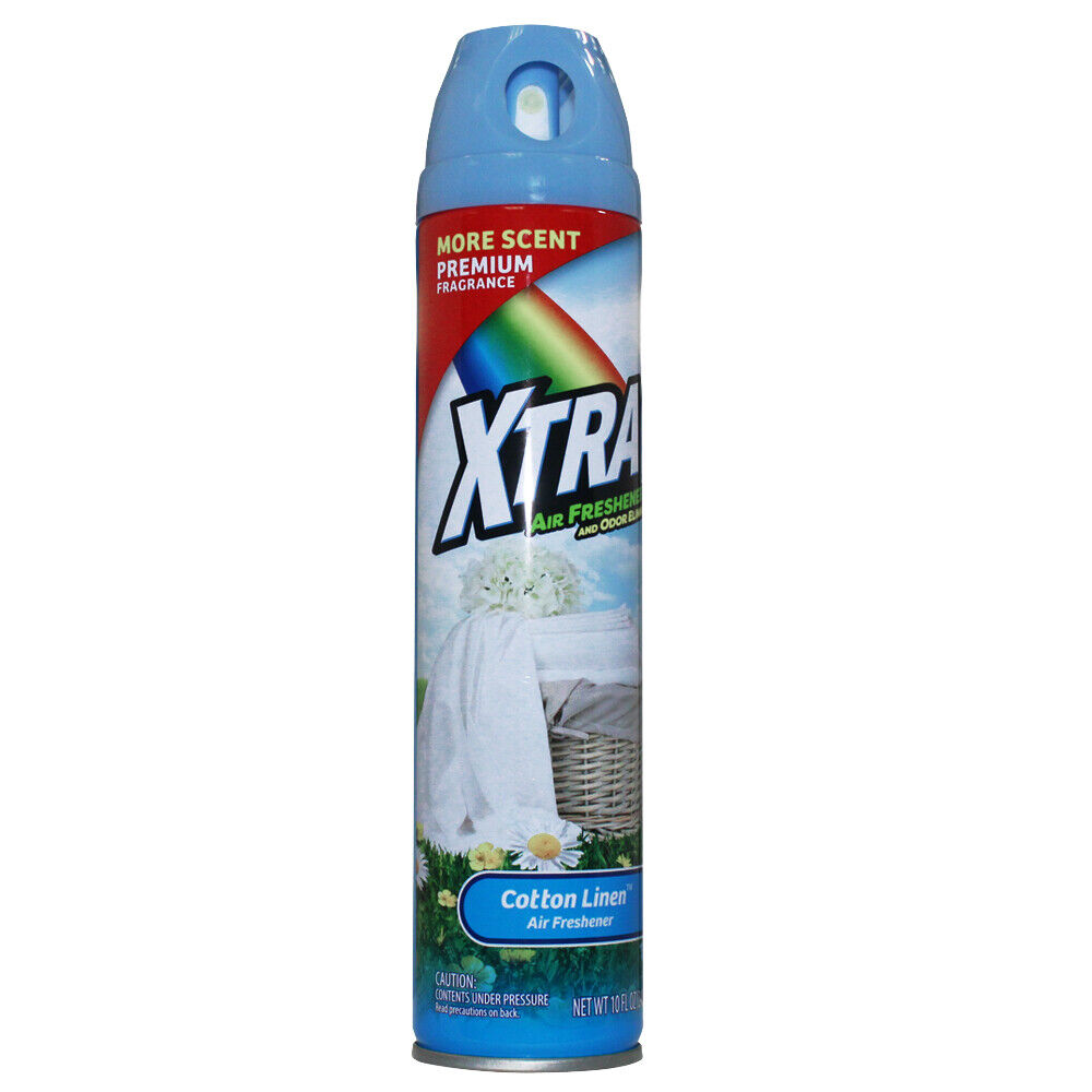 XTRA  AIR FRESHENER COTTON LINEN 12/10oz