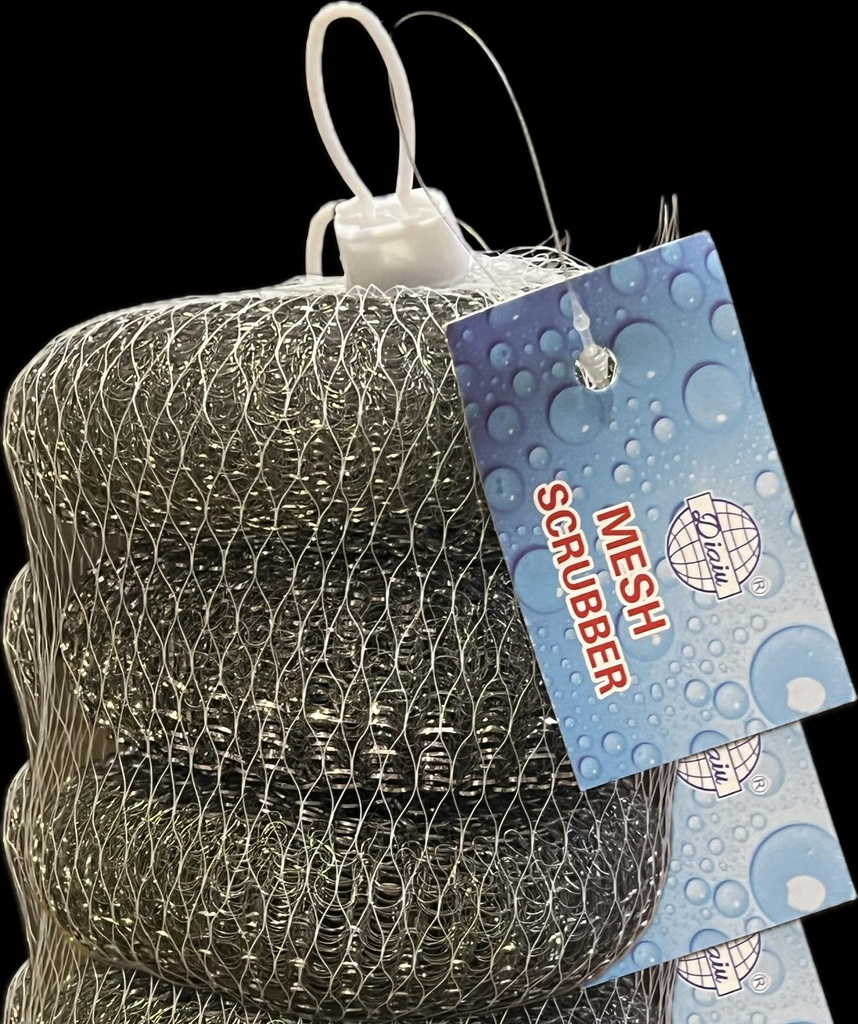 BRANDELLO Scourer Mesh Scrubber 3pk (dq-wx-03)/72