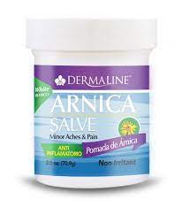 DERMALINE ARNICA SALVE 2.5oz WHITE /36 exp 8/26