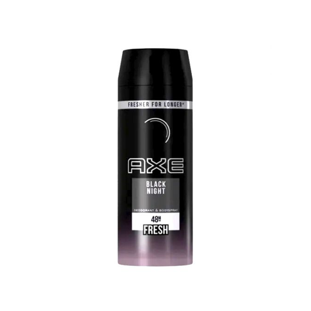 AXE DEOD SPRAY BLACK NIGHT 150ML /12