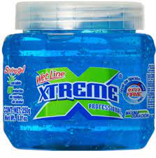 XTREME  HAIR GEL BLUE 8.8oz /24