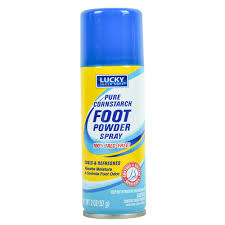 LUCKY FOOT POWDER SPRAY CORNSTARCH 2oz /12