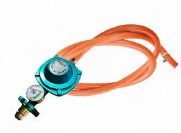 Cook Master Regulator W/Hose 6" Orange Gas-Rhu/40