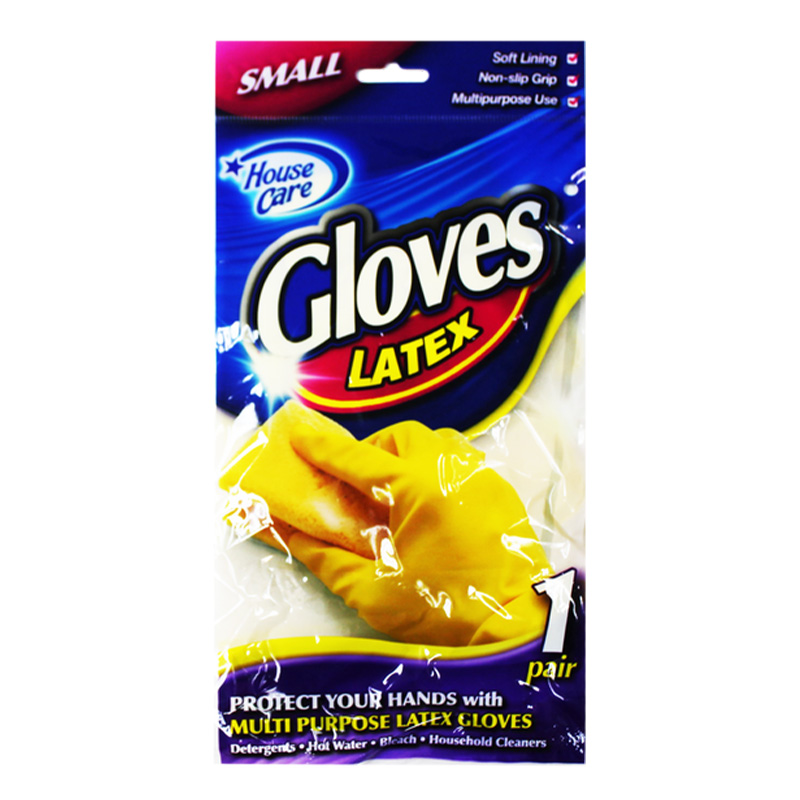 GLOVES LATEX  SMALL 12-PK