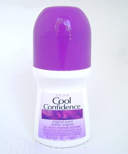 AVON ROLL-ON DEOD. COOL CONFIDENCE ORIG. 2.6oz /140