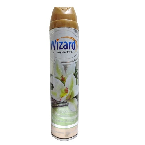 WIZARD AIR Freshener Spray Fresh Vanilla 10oz /12