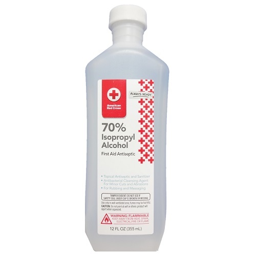 American Red Cross 70% Isopropyl Alcohol 12oz /12