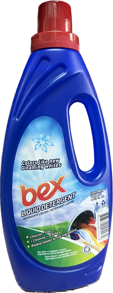 BEX LIQUID LAUNDRY DET 1000ml- 33oz /12