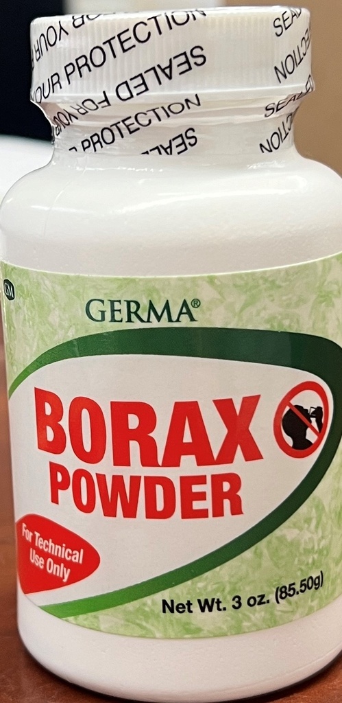 GERMA BORAX POWDER 3oz /24 exp 3/27