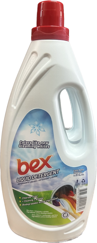 BEX LIQUID LAUNDRY DET 2000ml - 67oz /6