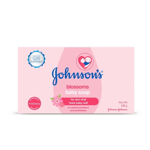 [4801010561309] J & J BABY SOAP BLOSSOM 75g /96