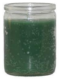 [186148000055] CANDLE 50 HR 3" GREEN 24-PK