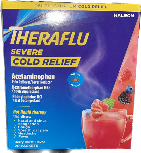 [655708018965] THERAFLU DAYTIME BOX 20-PK /20 exp 1/27