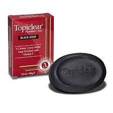 [678924163011] TOPICLEAR C/B BLACK SOAP 100g