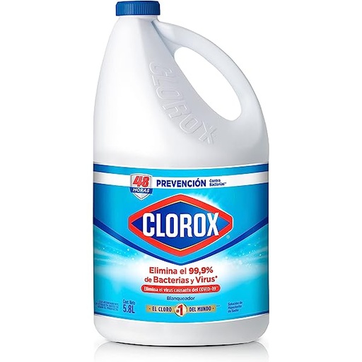 [044600001045] CLOROX REGULAR 1 GL - 3.89 LT /6