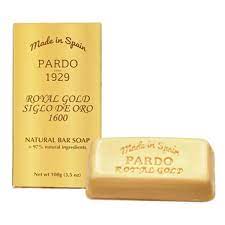 [8410874001911] PARDO  SOAP ROYAL GOLD 1600 NATURAL BAR 100gm /12