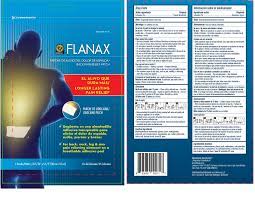 [853030002717] FLANAX PAIN RELIEF PATCH BOX 24-PK /12 exp 6/25