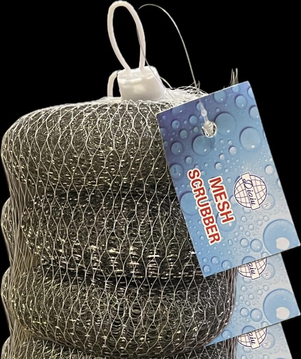 [6928794601019] BRANDELLO Scourer Mesh Scrubber 3pk (dq-wx-03)/72