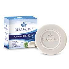 [859420007119] DERMALINE SOAP COCONUT MILK 80g / 24