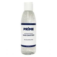 [87524210085] PRIME HAND SANITIZER ANTIBACTERIAL 8oz /24