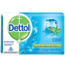 [8993560024574] DETTOL SOAP COOL / BLUE 100gm /144