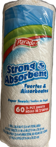 [050700556550] PARADE PAPER TOWEL 2PLY - 30PK